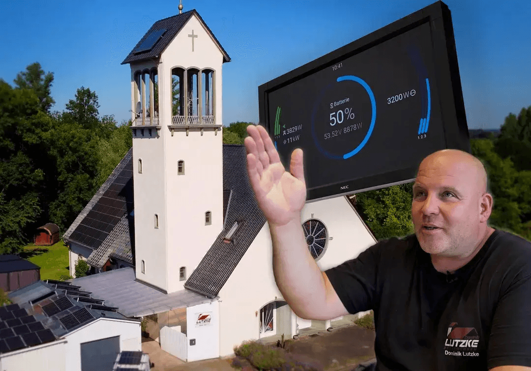 Dachdecker schlägt die deutschen Energiekosten