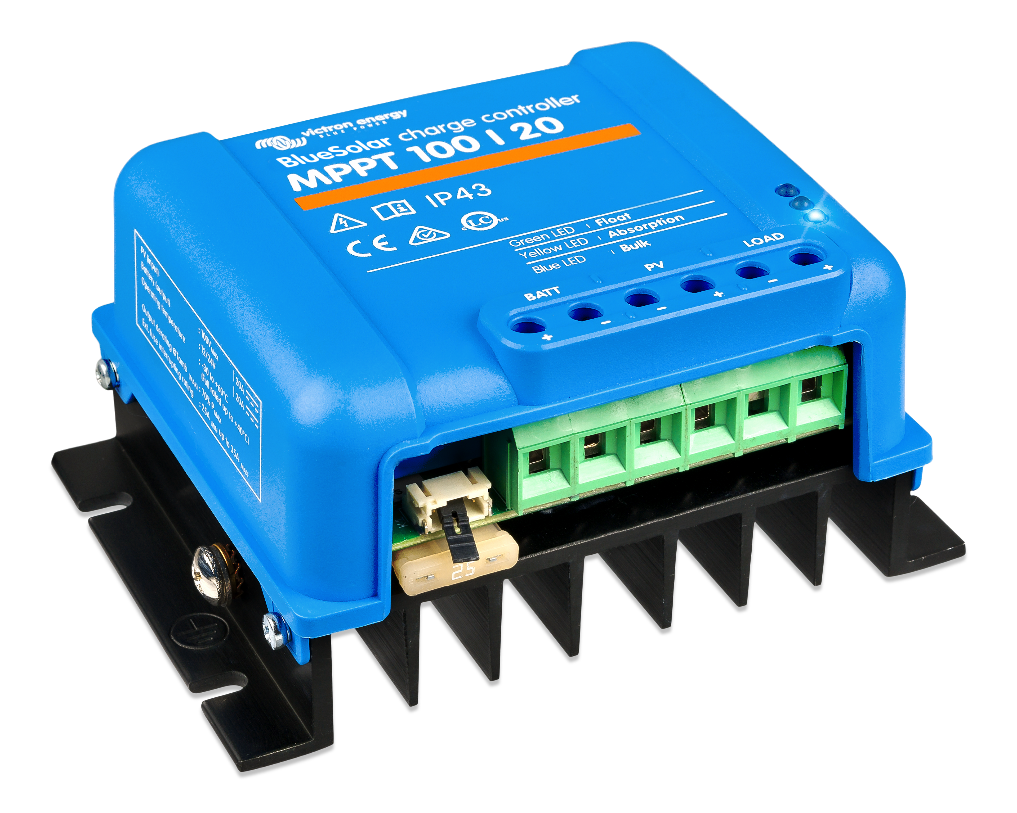 BlueSolar MPPT charge controller 100/20 (left)  thumbnail