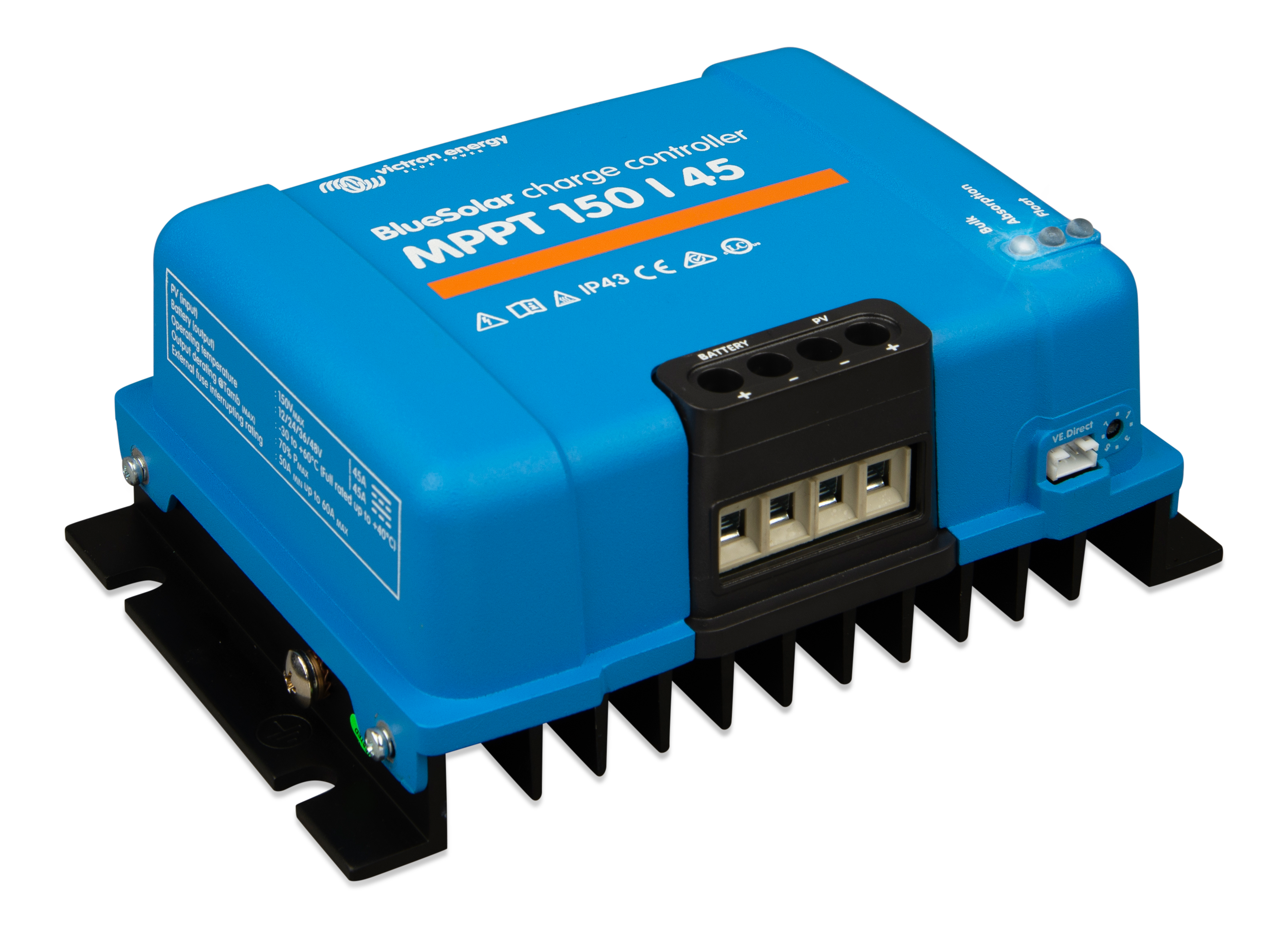 BlueSolar charge controller MPPT 150 45 (right)  thumbnail