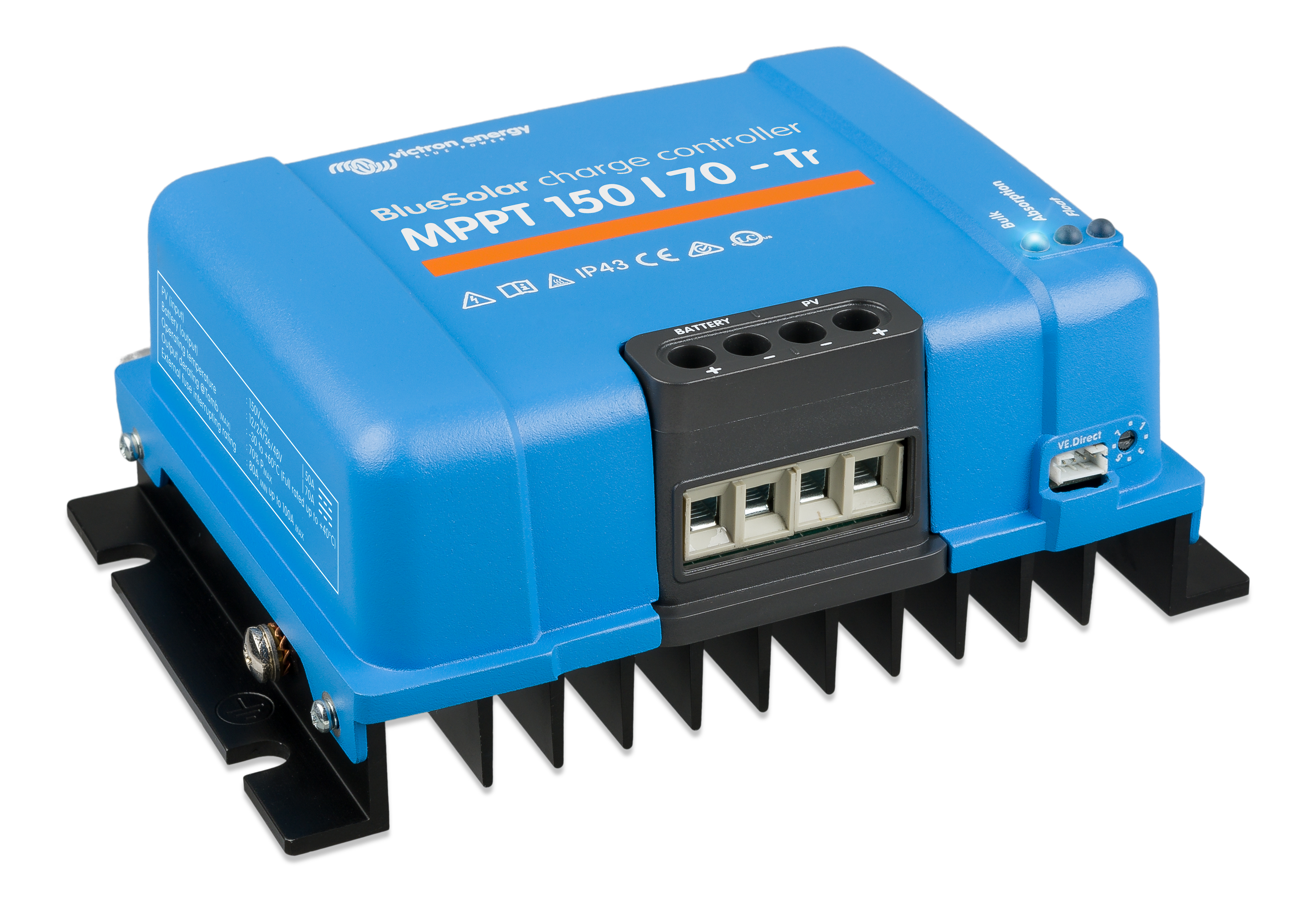 BlueSolar MPPT charge controller 150/70-Tr (left)  thumbnail