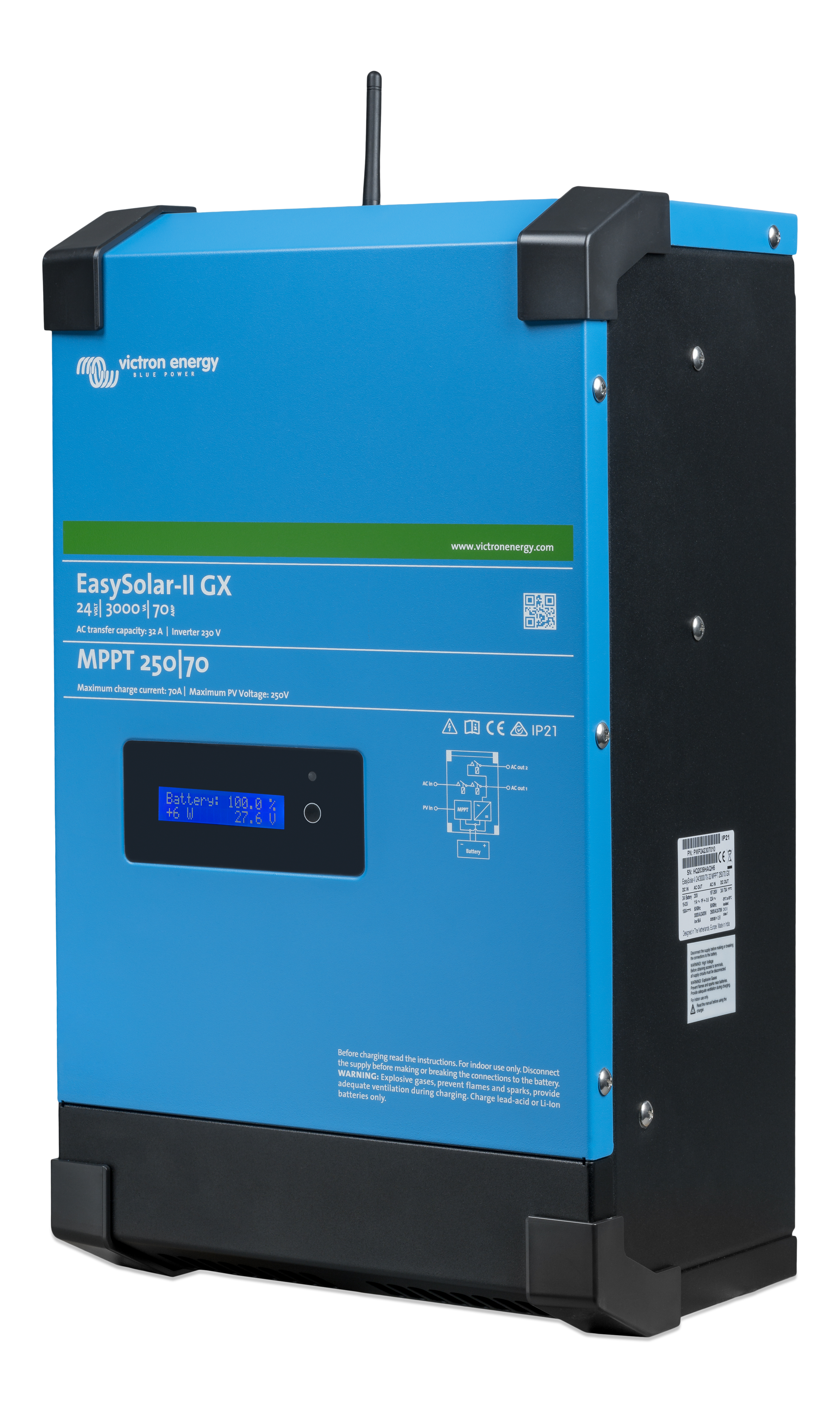 EasySolar-II GX 24V 3000VA (right)  thumbnail