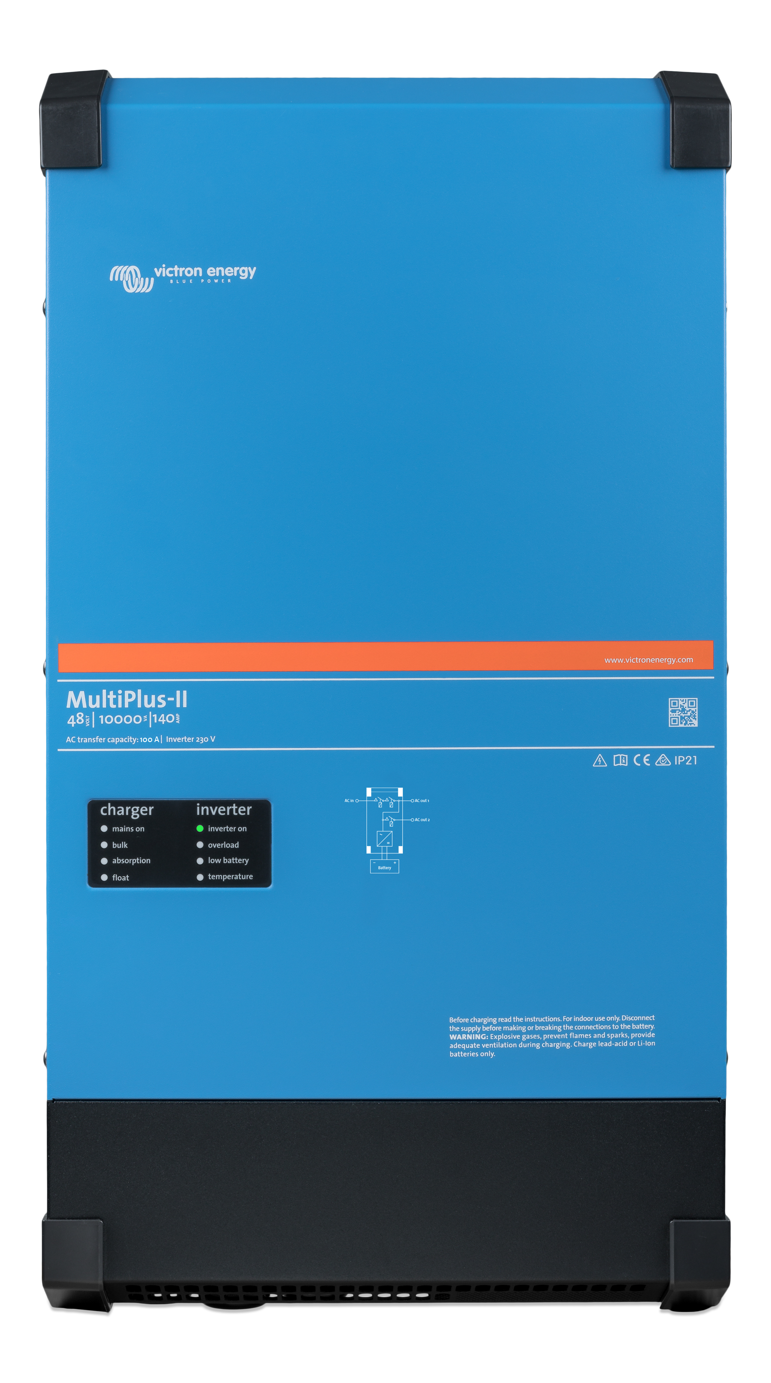 MultiPlus-II 48V 10kVA 230V (front)  thumbnail