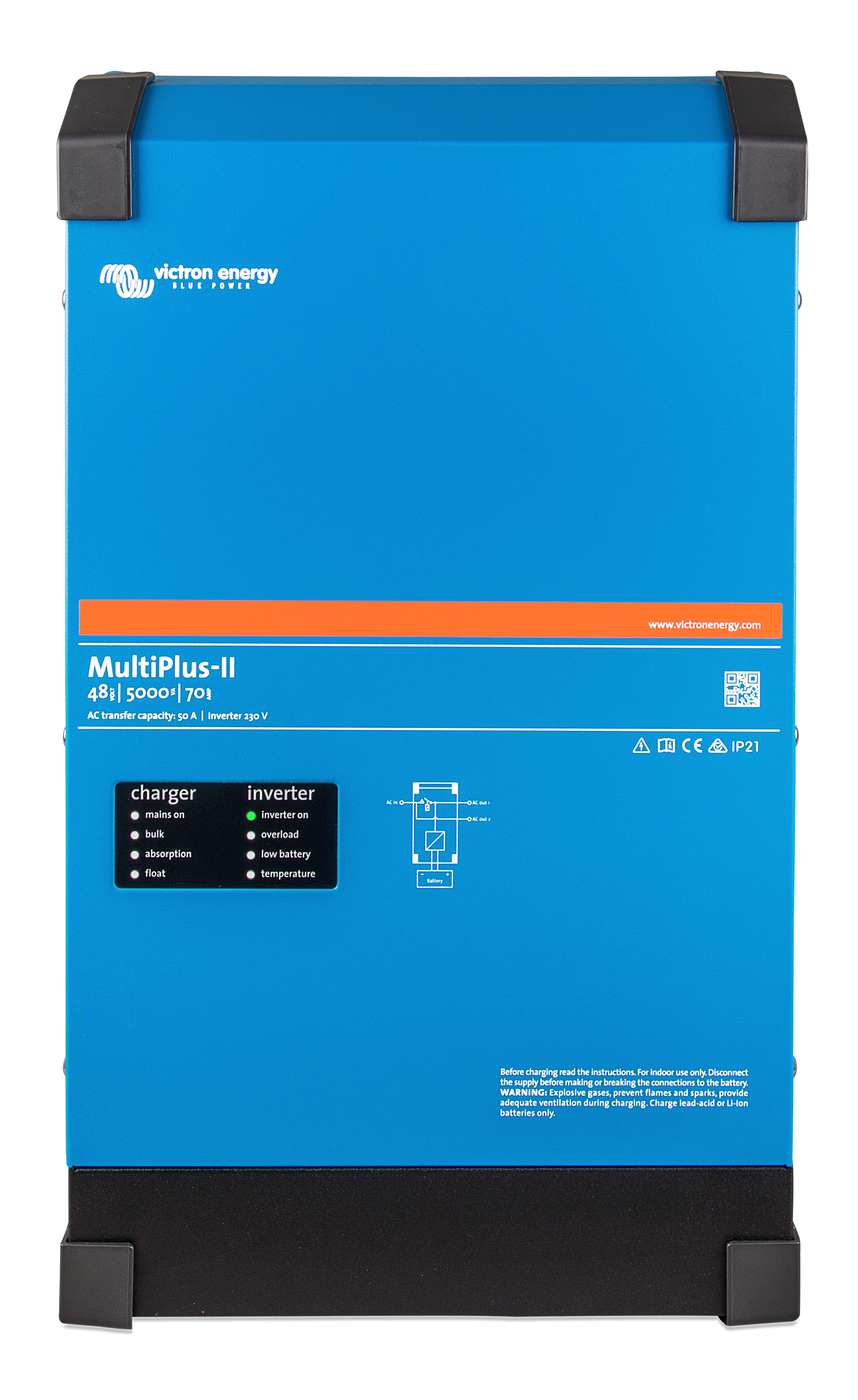 MultiPlus-II 48V 5kVA (front) thumbnail