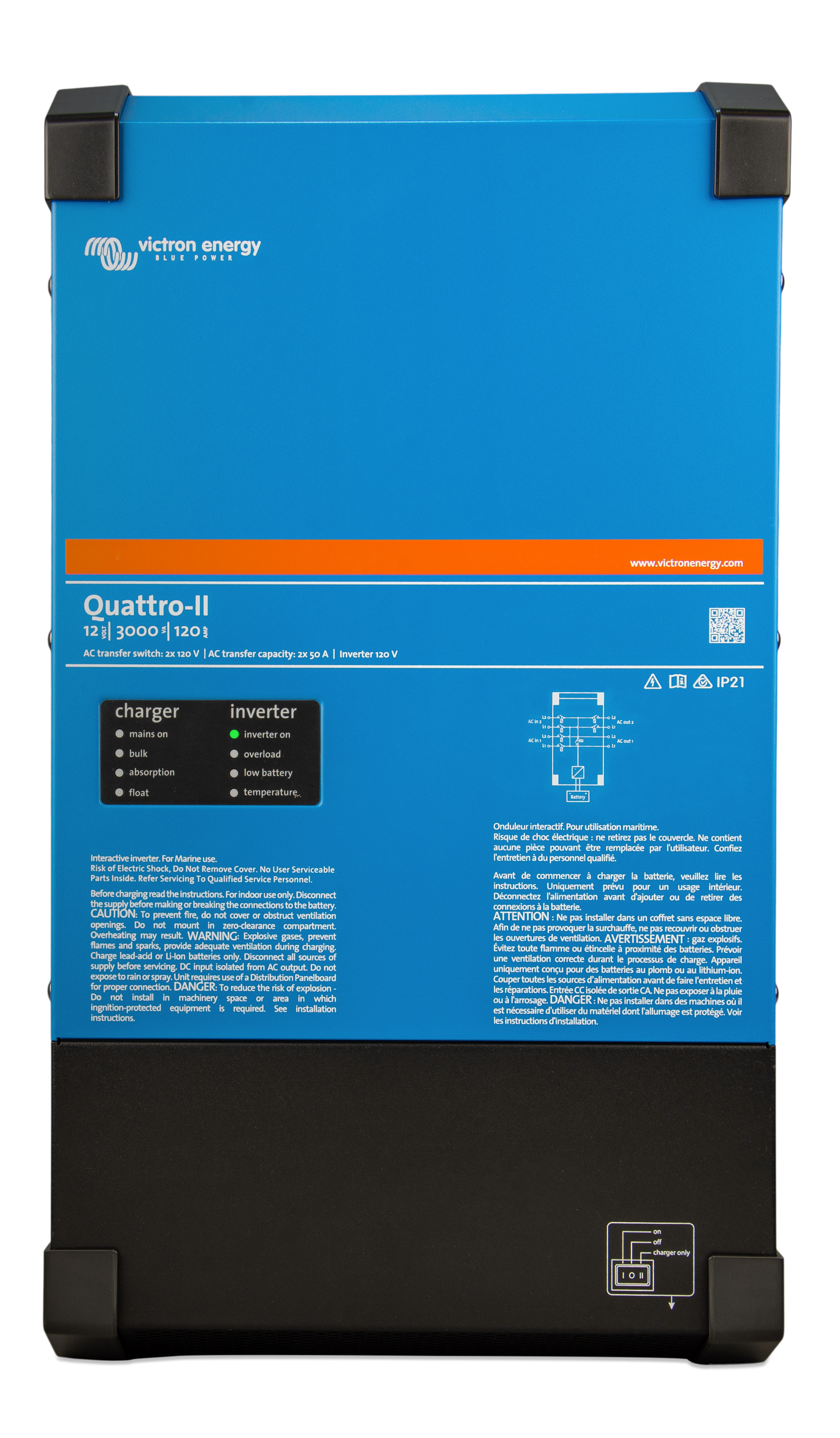 Quattro-II 2x 120V (front)  thumbnail