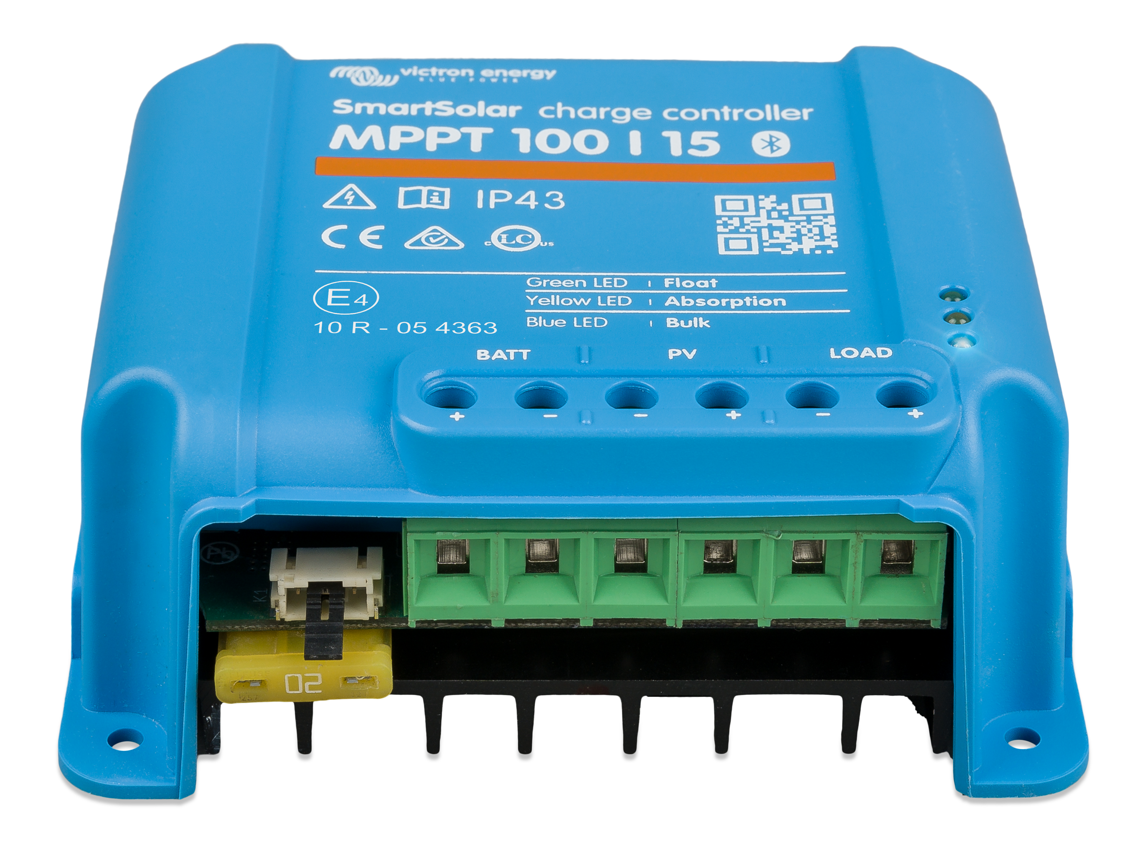 SmartSolar charge controller MPPT 100/15 (front)  thumbnail