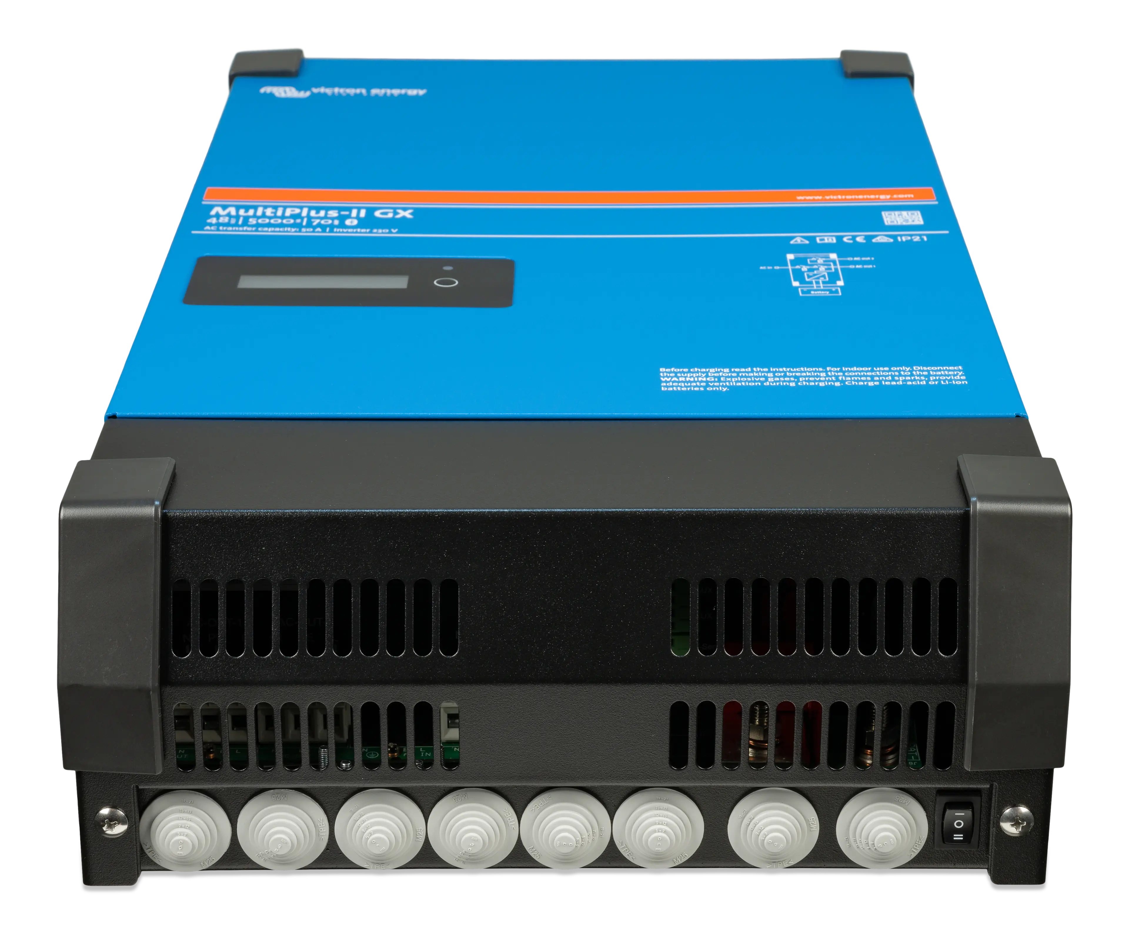 MultiPlus-II 48V 5kVA 50-70 230V GX (bottom) thumbnail
